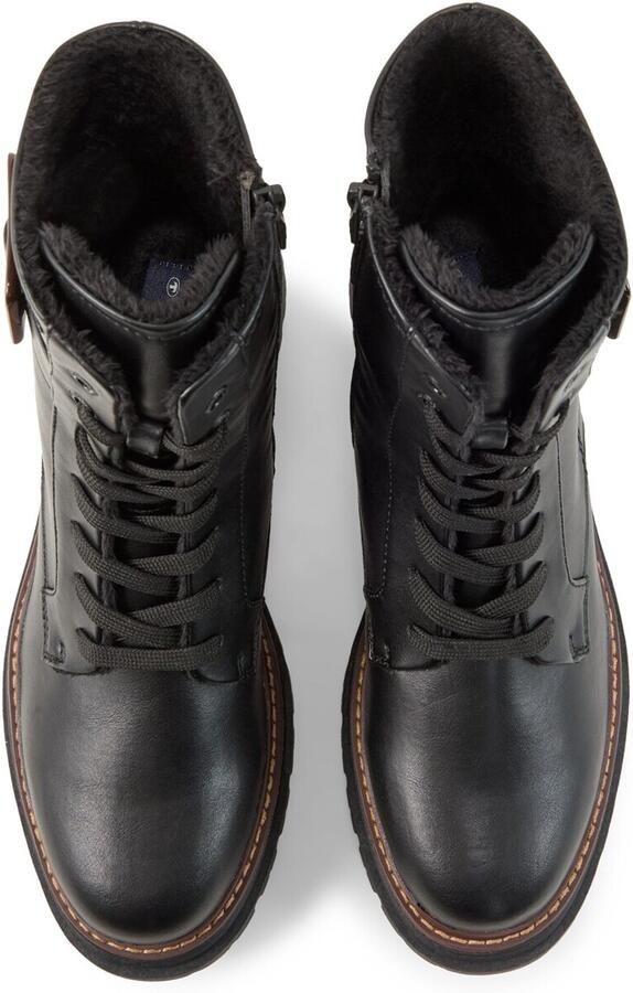 Tom Tailor Waterdichte laarzen met gespdetails black