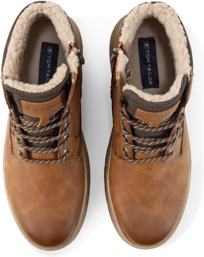 Tom Tailor Waterdichte laarzen met voering cognac