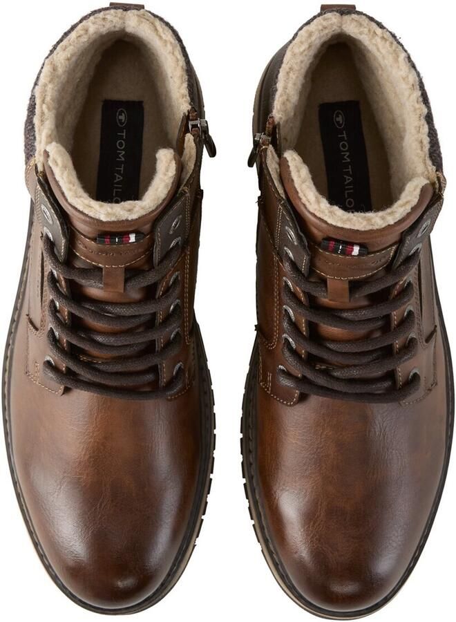 Tom Tailor Waterdichte laarzen met voering cognac
