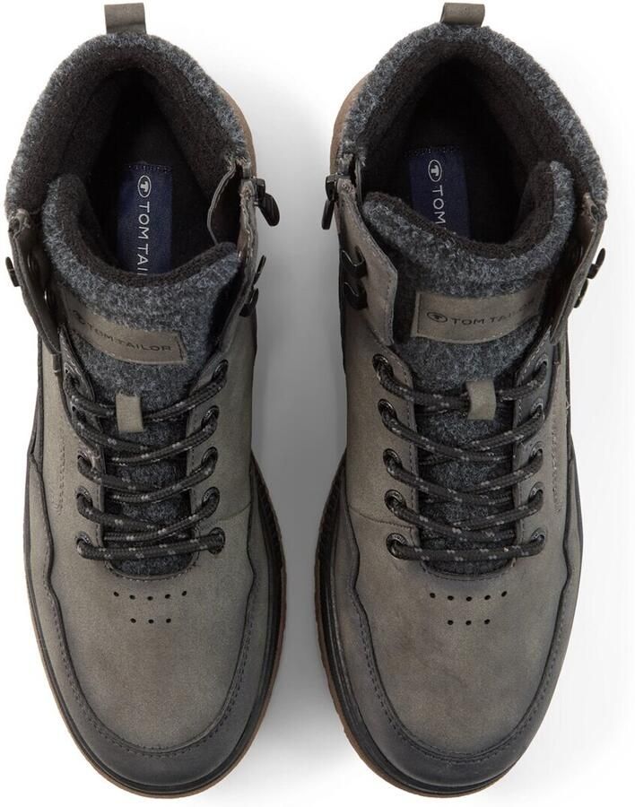 Tom Tailor Waterdichte veterschoenen grey