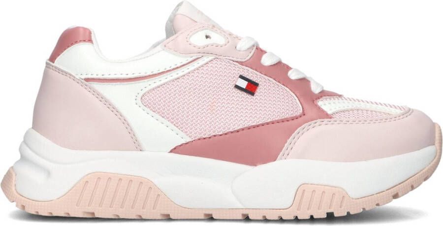 Tommy Hilfiger chunky sneakers roze Meisjes Imitatieleer Meerkleurig 36