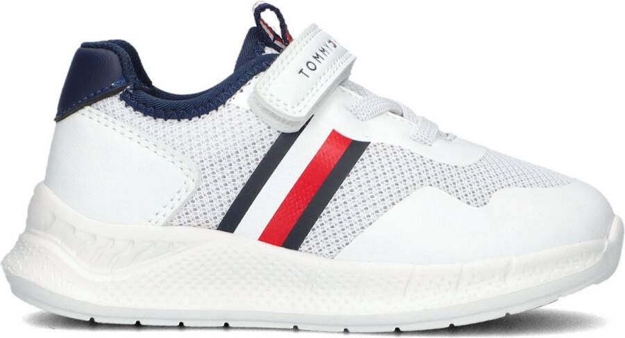 Tommy Hilfiger chunky sneakers wit Jongens Imitatieleer Meerkleurig 33
