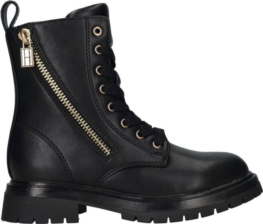 Tommy Hilfiger Ashlyn veterboots zwart Meisjes Imitatieleer 35 - Foto 2