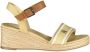 Tommy Hilfiger Sleehaksandaaltjes WEBBING WEDGE SANDAL zomerschoen sandaal keilhak met verstelbare gesp - Thumbnail 1