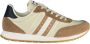 Tommy Hilfiger Sportieve Beige Veterschoenen met Bruine en Blauwe Details Beige Heren - Thumbnail 1