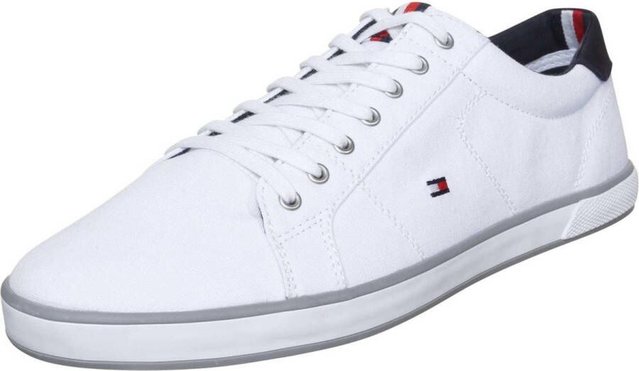 Tommy Hilfiger Sneakers H2285ARLOW 1D vrijetijdsschoen lage schoen veterschoen met zijdelingse vlaggen-borduring