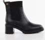 Tommy Hilfiger Chelsea-boots FLAG MID HEEL LEATHER CHELSEA hakken enkellaars instaplaarzen met zijlogo-vlag - Thumbnail 1