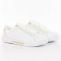 Tommy Hilfiger Plateausneakers CHIC COURT SNEAKER veterschoenen lage schoen vrijetijdsschoen met goudkleurige afwerkingen - Thumbnail 1