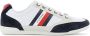 Tommy Hilfiger Corporate Heren Sneakers Sport Casual Schoenen Wit FM0FM02989 YBR - Thumbnail 1