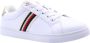 Tommy Hilfiger Corporate Webbing Sneakers Wit Vrouw - Thumbnail 1