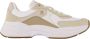 Tommy Hilfiger Chunky sneaker van leer met suède details - Thumbnail 1