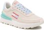 Tommy Hilfiger Dames Sneaker Tech. Runner Ace Stony Beige - Thumbnail 2