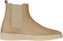 Tommy Hilfiger Camel Chelsea Boots Elevated Gum Nubuck Chelsea - Thumbnail 3