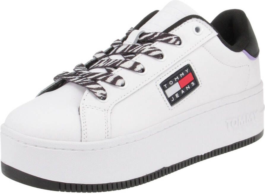 Tommy Hilfiger EN0EN01655 Damesschoenen Sneaker YBR-Wit