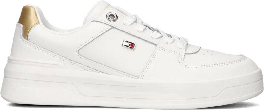 TOMMY HILFIGER Lage Sneakers Dames Essential Basket Sneaker Maat: 36 Materiaal: Leer Kleur: Wit - Foto 2