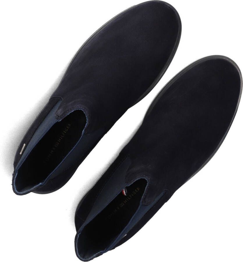 TOMMY HILFIGER Chelsea Boots Dames Flag Low Chelsea Maat: 36 Materiaal: Suède Kleur: Blauw - Foto 2