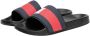 Tommy Hilfiger Badslippers RUBBER TH FLAG POOL SLIDE zomerschoen badschoen slipper voor bad en strand - Thumbnail 1
