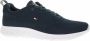 Tommy Hilfiger Sneakers CORPORATE KNIT RIB RUNNER met zijlogo-vlag vrijetijdsschoen lage schoen veterschoen - Thumbnail 1