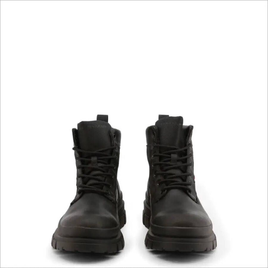 Tommy Hilfiger Veterboots in zwart voor Heren Gore Tex Chunky LTH Hybrid Boot