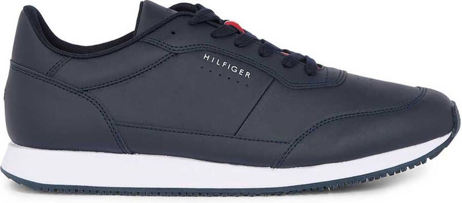 Tommy Hilfiger Sneakers RUNNER LO LEATHER met zacht verdikte rand