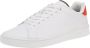Tommy Hilfiger Sneaker van leer met contrastgarnering - Thumbnail 1