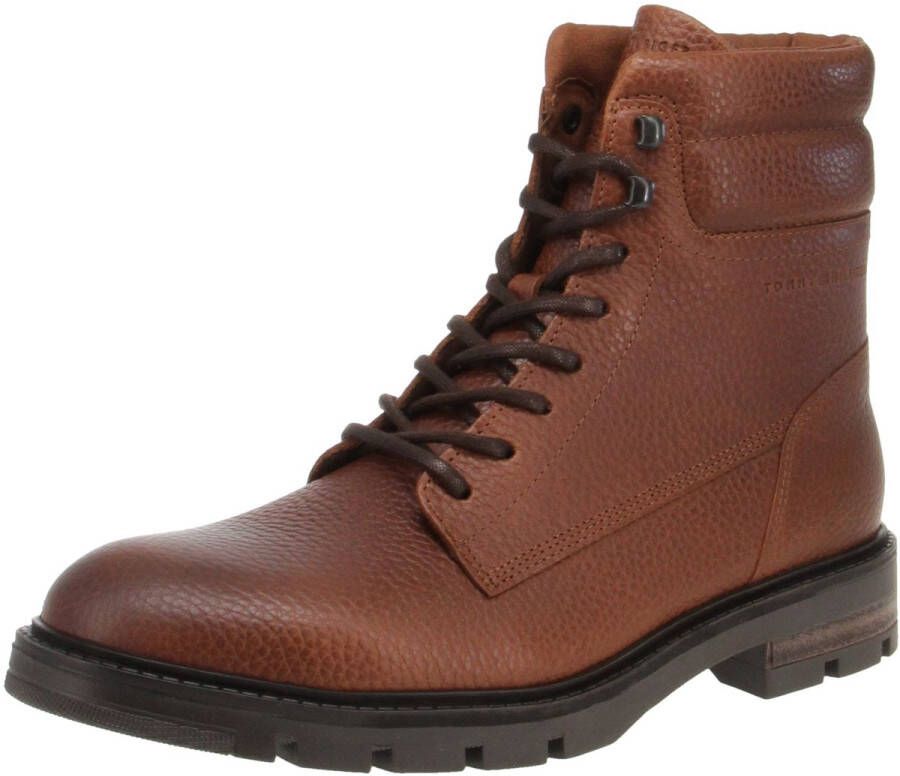 Tommy Hilfiger Winterlaarsjes WARM PADDED HILFIGER LTH BOOT met zacht verdikte rand