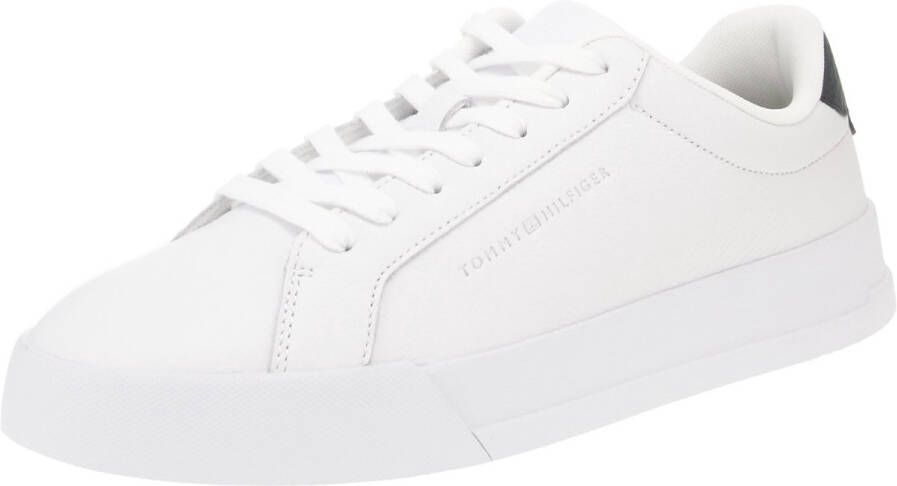 Tommy Hilfiger Witte Vrijetijdssneakers voor Mannen White Heren