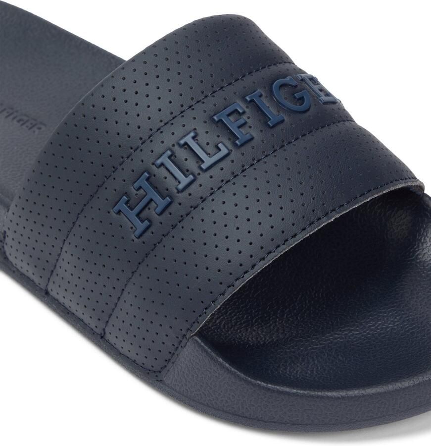Tommy Hilfiger Pad Perf Pool Slippers Blauw Man - Foto 2