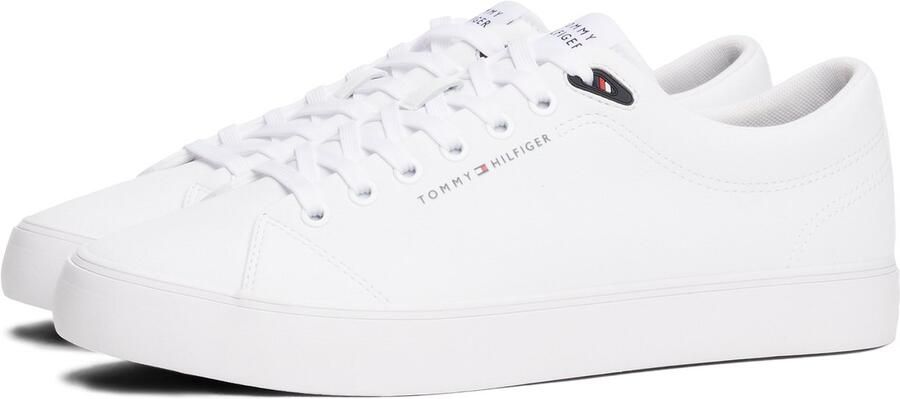 Tommy Hilfiger Sneakers TH HI VULC CORE LOW LTH II ESS vrijetijdsschoen halfhoge schoen veterschoen in smalle vorm - Foto 2