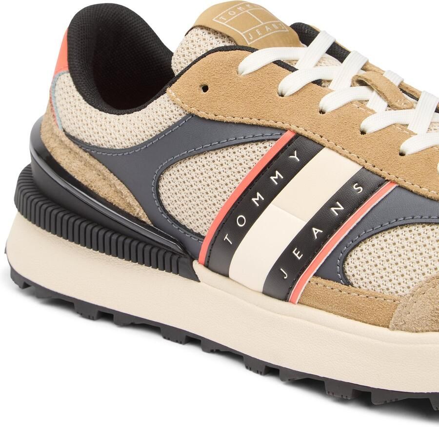 Tommy Jeans Lage sneakers met suède model 'TECHNICAL RUNNERS' - Foto 2