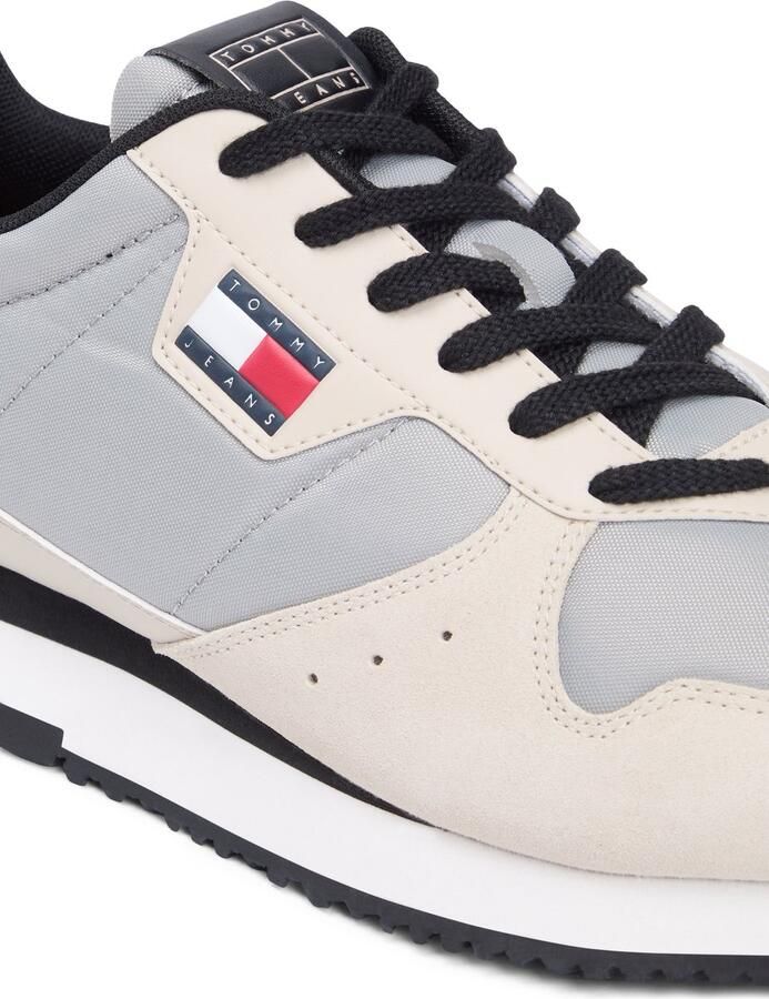 TOMMY JEANS Eva Runner Leather Schoenen Wit Man - Foto 2