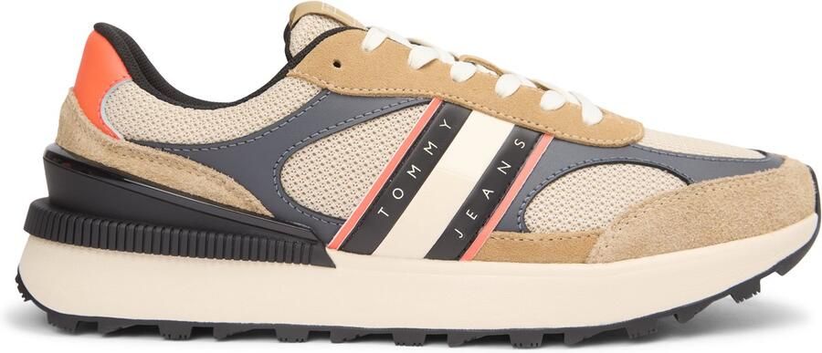 TOMMY JEANS Technical Runner Ess Schoenen Beige Man - Foto 2