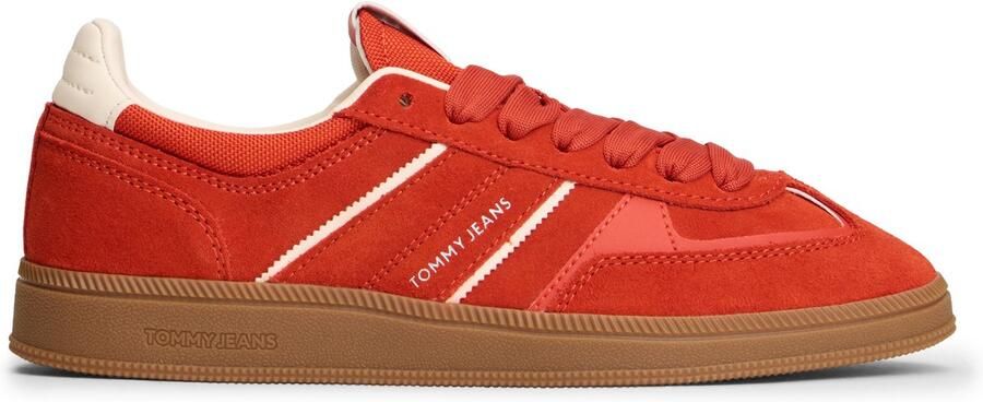 TOMMY JEANS The Greenwich Edge Suede Schoenen Oranje Vrouw - Foto 2