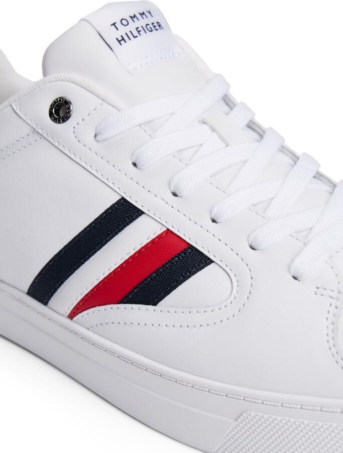 Tommy Hilfiger Witte Polyester Sneaker met Contrasterende Details - Foto 2
