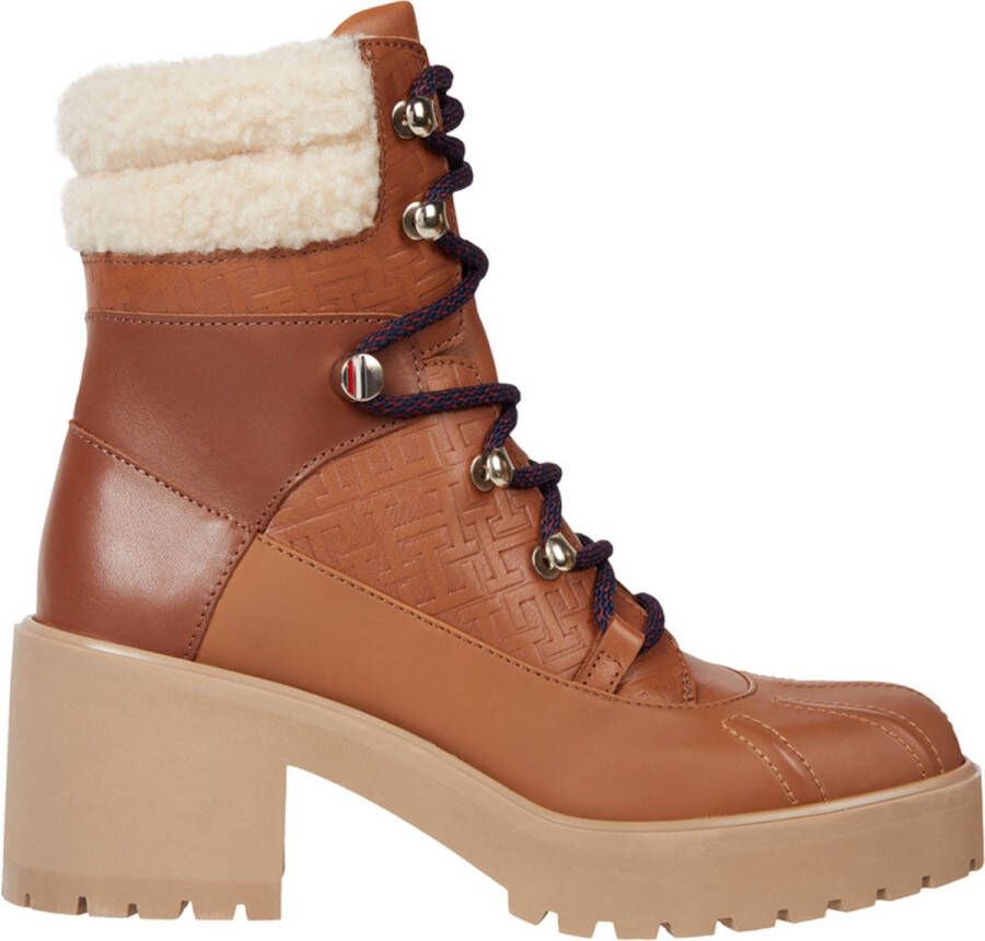 Tommy Hilfiger FW0FW06790 Heel Laced Monogram Boot Q3 - Foto 2