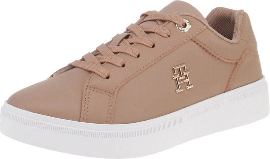 Tommy Hilfiger Plateausneakers TH COURT SNEAKER met th-sierelement