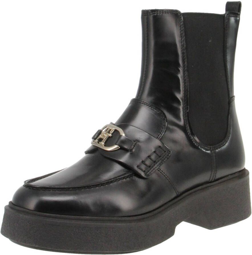 Tommy Hilfiger FW0FW07317 Damesschoenen Laarzen BDS-Zwart