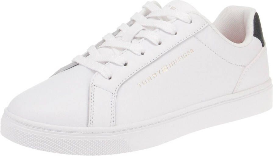 Tommy Hilfiger FW0FW07687 Essential Cupsole Damesschoenen Sneaker YBS-Wit
