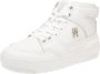 Tommy Hilfiger FW0FW07757 Basket Sneaker Hi Damesschoenen Sneaker YBL-Ecru - Thumbnail 2