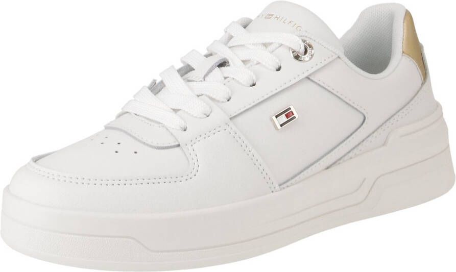 Tommy Hilfiger FW0FW08076 Essential Basket Damesschoenen Sneaker YBL-Ecru