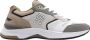 Veja Witte Leren Sneakers met Suède Inzetstukken Multicolor Dames - Thumbnail 2
