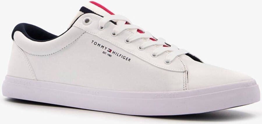 Tommy heren sneaker wit Uitneembare zool Schoenen.nl