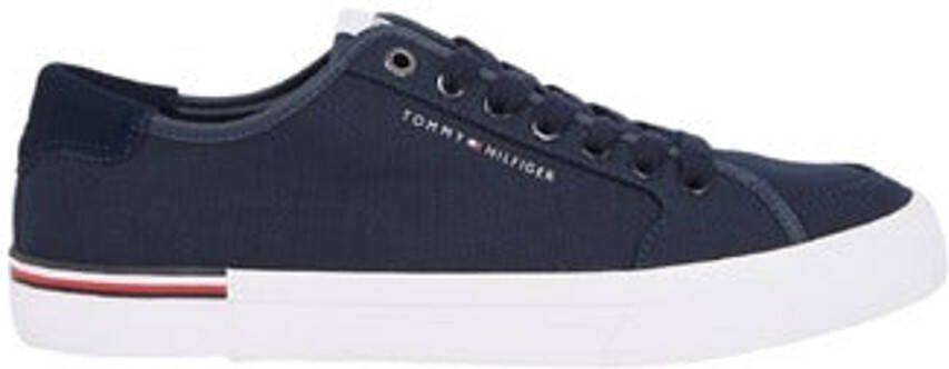 Tommy Hilfiger Casual Sneakers Collectie in Katoenmix Blue Heren