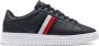 Tommy Hilfiger Blauwe Sneakers met Contrasterende Details Blauw Heren - Thumbnail 5