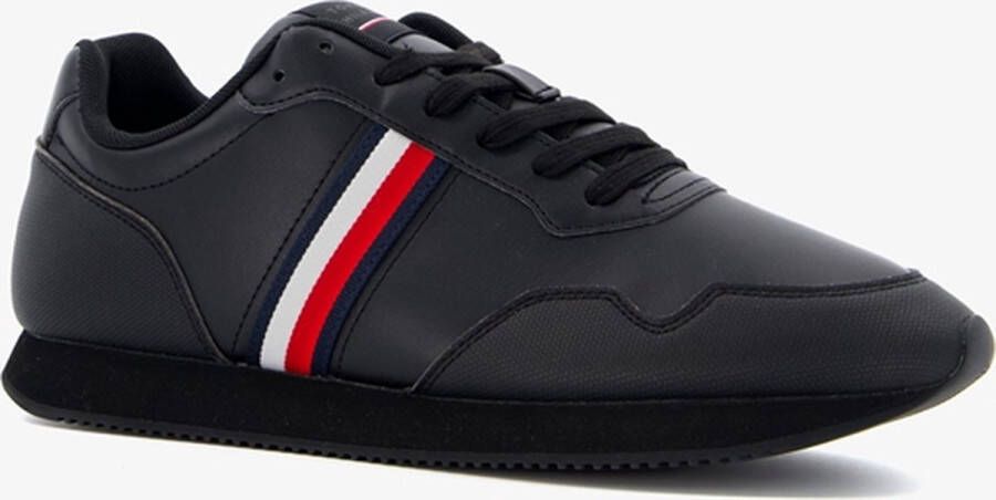Tommy Hilfiger Zwarte Core Lo Runner Sneakers Black Heren