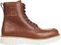 Tommy Hilfiger Heren Veterschoenen Veterlaars Warme Voering Bruin - Thumbnail 1