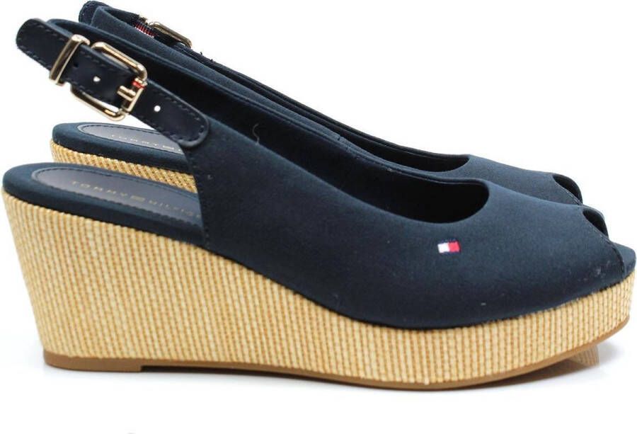 Tommy Hilfiger iconic elba sandaal blauw