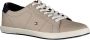 Tommy Hilfiger Iconic Long Lace Sneakers Heren Stone - Thumbnail 1