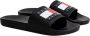 TOMMY JEANS Badslippers POOL SLIDE ESS zomerschoen badschoens slippers met opvallende logo-vlag - Thumbnail 14