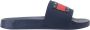 TOMMY JEANS Badslippers POOL SLIDE ESS zomerschoen poolslides slippers met opvallende logo-vlag - Thumbnail 2